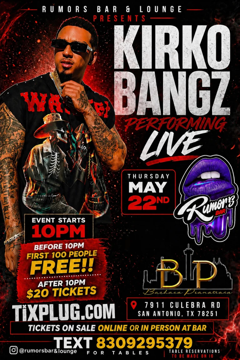 Kirko Bangz Performing Live