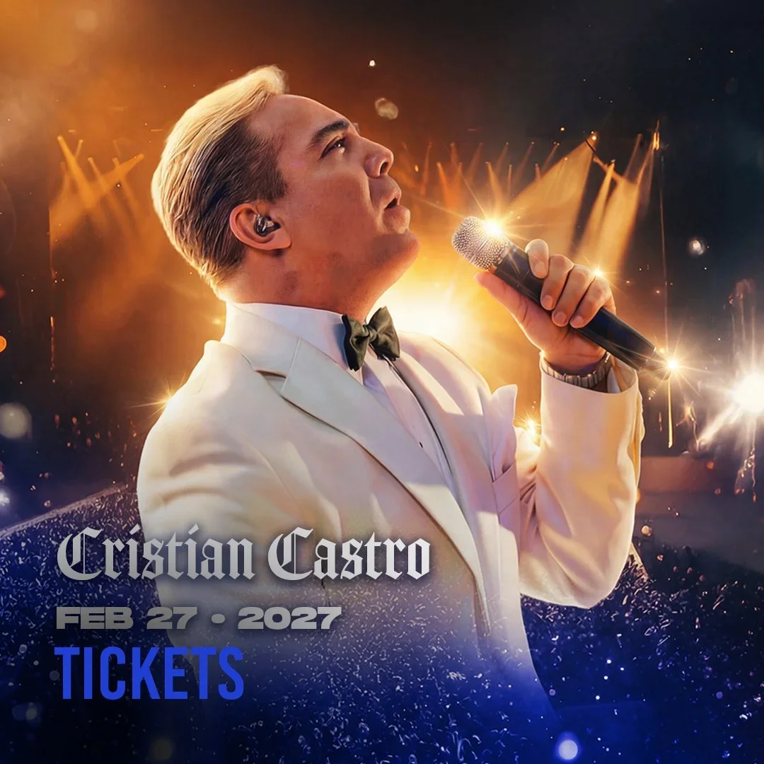 Cristian Castro Nada Solo Exitos Tour