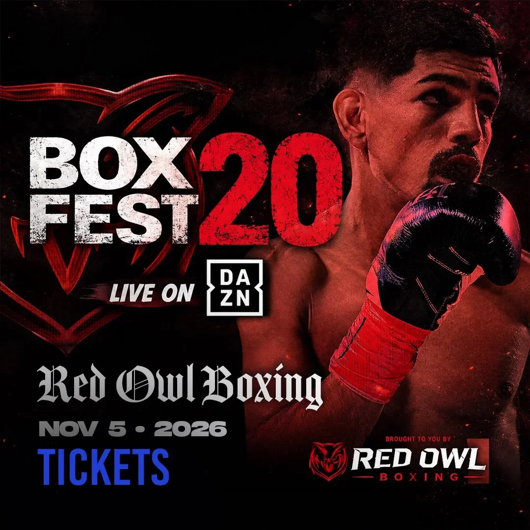 Red Owl Boxing Presents Boxfest 20 event artwork
