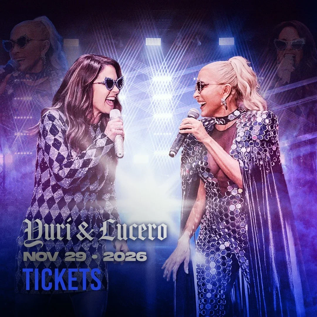 Yuri Lucero Entre Amigas Tour event artwork